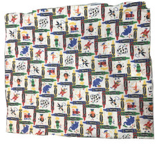 Crayola Crayons &amp; Bears 42”X36” Quilt Blanket - £17.70 GBP