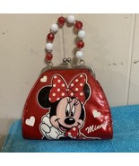 Disney parks Red Shimmer -  Beaded Handle - Minnie Mouse Child’s Purse - €6,78 EUR