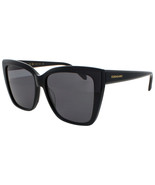 Authentic SALVATORE FERRAGAMO SF1102S-001 Sunglasses  001 BLACK  New 5 - $3,116.09 MXN