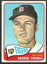 Detroit Tigers George Thomas 1965 Topps Baseball Card # 83 vg   ! - $0.75