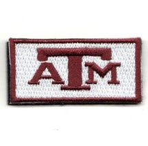 FSS  TEXAS A&amp;M AGGIES  FLIGHT SUIT SLEEVE EMBROIDERED JACKET HOOK &amp; LOOP... - £27.96 GBP