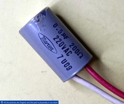Marcon 7U09 Capacitor 0.5uf 200Ohm 220VAC Industrial AC Film Capacitor - $29.00