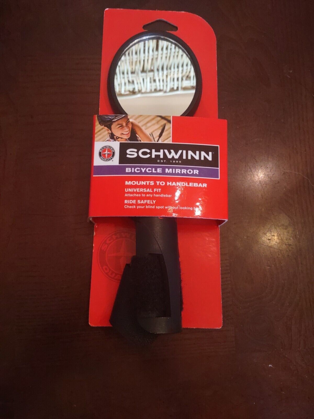 Schwinn Universal Fit Bicycle Mirror With Adjustable View - $10.77