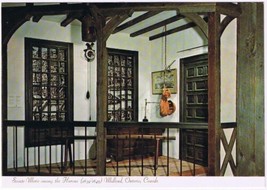Postcard 17th Century Room Sainte Marie Among The Hurons Midland Ontario - £2.33 GBP