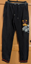 Black Keys BKYS Sweat Track Pants Men&#39;s Large Embroidered Stickup Artist - $19.24