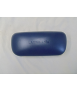 Lacoste large navy blue eye glass case   Logo on top   NEW - £11.68 GBP