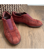 Tod’s Rust Suede Driving Loafer Slip On Shoe 7 - $854.37 MXN