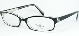 Bjorn Borg Fantastic 1 295009 Black /WHITE /CLEAR Eyeglasses 52-16-135mm Sweden - £58.41 GBP