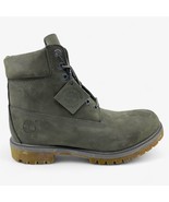 Timberland 6 Inch Premium Dark Grey Mens Boot Waterproof Combat - $179.95