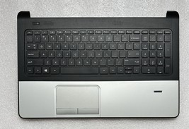 HP 355 15.6” Palmrest Touchpad Keyboard 758050-001 758027-001 Black &amp; Si... - $24.86
