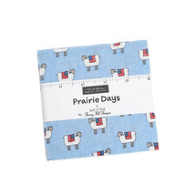 Moda PRAIRIE DAYS Charm Pack 2990PP 42 5&quot; Quilt Fabric Squares - Bunny Hill Des - £7.76 GBP