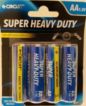 Super Heavy-Duty &quot;AA&quot; Batteries 1.5V, 8/Pk - £2.77 GBP