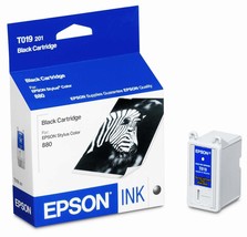 Genuine NEW Epson T019201 Black Ink Cartridge - $14.95