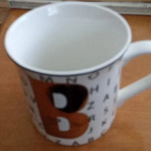 Abbott Stoneware Alphabet Coffee Mug B - £9.12 GBP