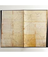 Blood Stained Map Gen McPherson Civil War Reproduction 12 x 10&quot; Military... - $34.99 CAD