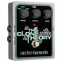 Electro Harmonix Stereo Clone Theory Analog Chorus Vibrato Pedal - $195.99