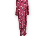 PJ Couture Footie Footed Fleece 1 PC Pajamas Pink Penguins Size XL NEW NWT - £37.83 GBP