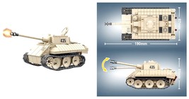 World War II 2 Military German VK 1602 Leopard Tank Soldier Weapon Serie... - £24.36 GBP