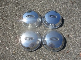 Genuine 2002 to 2010 Ford Explorer chrome center caps hubcaps 1L24-1A096-AD - $38.92