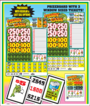 Assorted Bingo Prize Board Pull Cards Window Game, Seal Card - $399.00