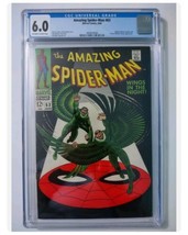 1968 Amazing Spider-Man 63 CGC 6.0 Marvel Comics 8/68, 12-cent Vulture cover,60s - $152.45