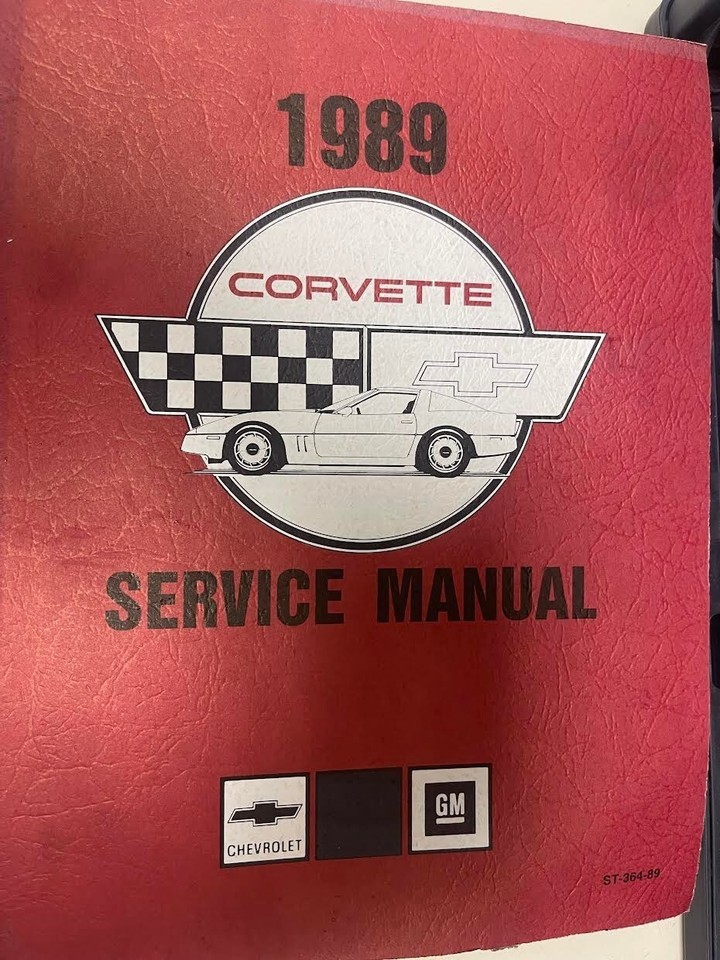 1989 Chevrolet Chevy Corvette Service Repair Shop Manual OEM-
show origi... - £51.55 GBP