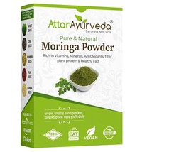 Ayruevedic Pure Moringa Leaf Powder For Weight Loss - 200g Best Quality Result - £26.10 GBP