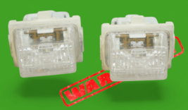 10-14 mercedes s550 c250 с300 left right license plate lamp led bulb kit... - $39.87