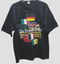 The Beach Boys European Tour 1989 Vintage Single U.S.A. Concert Black T-Shirt XL - £91.30 GBP