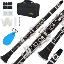 The Vanphy B-Flat Clarinet For College Student, Ebonite Bb, Is Made Of Brass. - $132.98