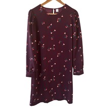 Old Navy Womens Shift Dress Woven Ditsy Floral Long Sleeve Size Large Bo... - $427.61 MXN