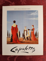 RARE Jose Manuel Capuletti Artist Book by Jose Carlos Brasas Egido Beautiful! - £229.68 GBP