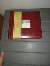 Leather Photo Album 4 x 6 Photos with Note Area Maroon New - £15.98 GBP