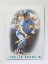 1986 Topps #456 Atlanta Braves Team Checklist MLB Baseball Card - £0.77 GBP