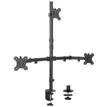 VIVO Triple LCD Monitor Desk Mount Stand Heavy Duty and Fully Adjustable... - £80.22 GBP