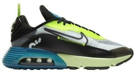 Men&#39;s Nike Air Max 2090 Running Shoes, BV9977 101 Multi Sizes White/Black/Volt/  - £126.38 GBP