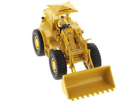 CAT Caterpillar 966A Wheel Loader Yellow w Operator Vintage Series 1/50 Diecast - £88.28 GBP