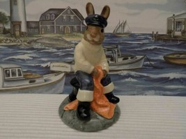 1997 Signed Royal Doulton Bunnykins Fisherman Figurine Db 170 - Excellent - £39.11 GBP
