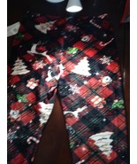 2 Medium French Laundry Christmas Leggings Pajamas - $376.92 MXN
