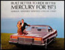 1973 Mercury Full Line Brochure Monterey Cougar Montego - £6.81 GBP