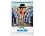 1986 Crocodile Dundee Movie Poster 11X17 Paul Hogan Linda Kozlowski  - £9.15 GBP