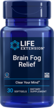 3 BOTTLES SALE Life Extension Brain Fog Relief nootropic cognitex 30 gel - £36.85 GBP