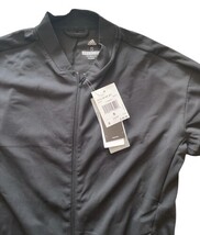 Adidas Women’s Climalite Full Zip Track Jacket Black Yellow Stripe Size S NWT image 5