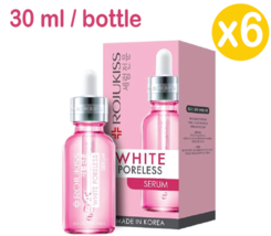 6X 30Ml Rojukiss White Poreless Serum Reduces Dark Spots Smooth Skin Big Size - £193.44 GBP
