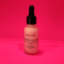Tan Luxe Super Glow Hyaluronic Self-Tan Serum SPF30 Gradual 1.0oz Unboxed - £23.53 GBP