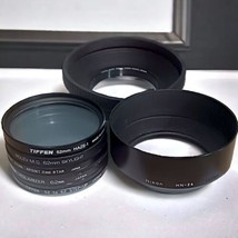 Tiffen ROLEV Nikon 62mm Lens Filter Polarizer Hood Lot Skylight Star Eff... - $29.65