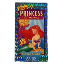 Ariel Songs Stories Wish Upon a Starfish VHS 1995 Princess Collection music - $4.69