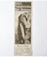 Hall&#39;s Vegetable Sicilian Hair Soap 1897 Advertisement Victorian Beauty ... - $19.99