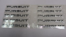 10 Lot OEM Pontiac Pursuit G5 Rear Trunk Chrome Emblem Sign Badge Logo 15264500 - £30.85 GBP