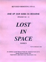 1965’s LOST IN SPACE: ONE OF OUR DOGS IS MISSING Episode #13 TV series s... - $24.99